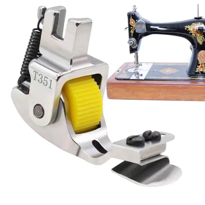 Adjustable Roller Presser Foot for Sewing Machines