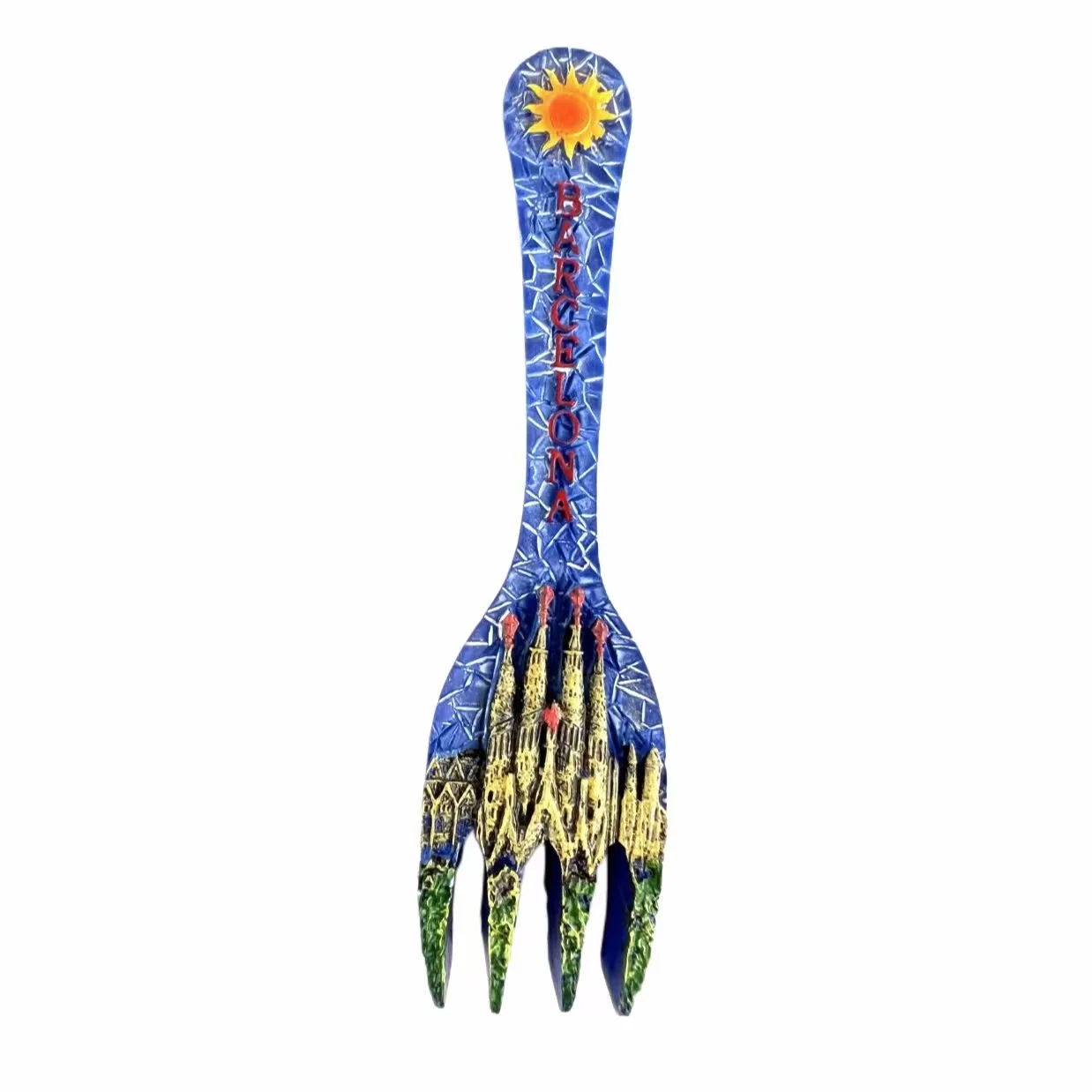 Magnete Frigorifero 3D Lucertola Di Gaudì – Souvenir Barcellona Spagna, Regalo Di Viaggio, Decorazione Casa Fatto A Mano