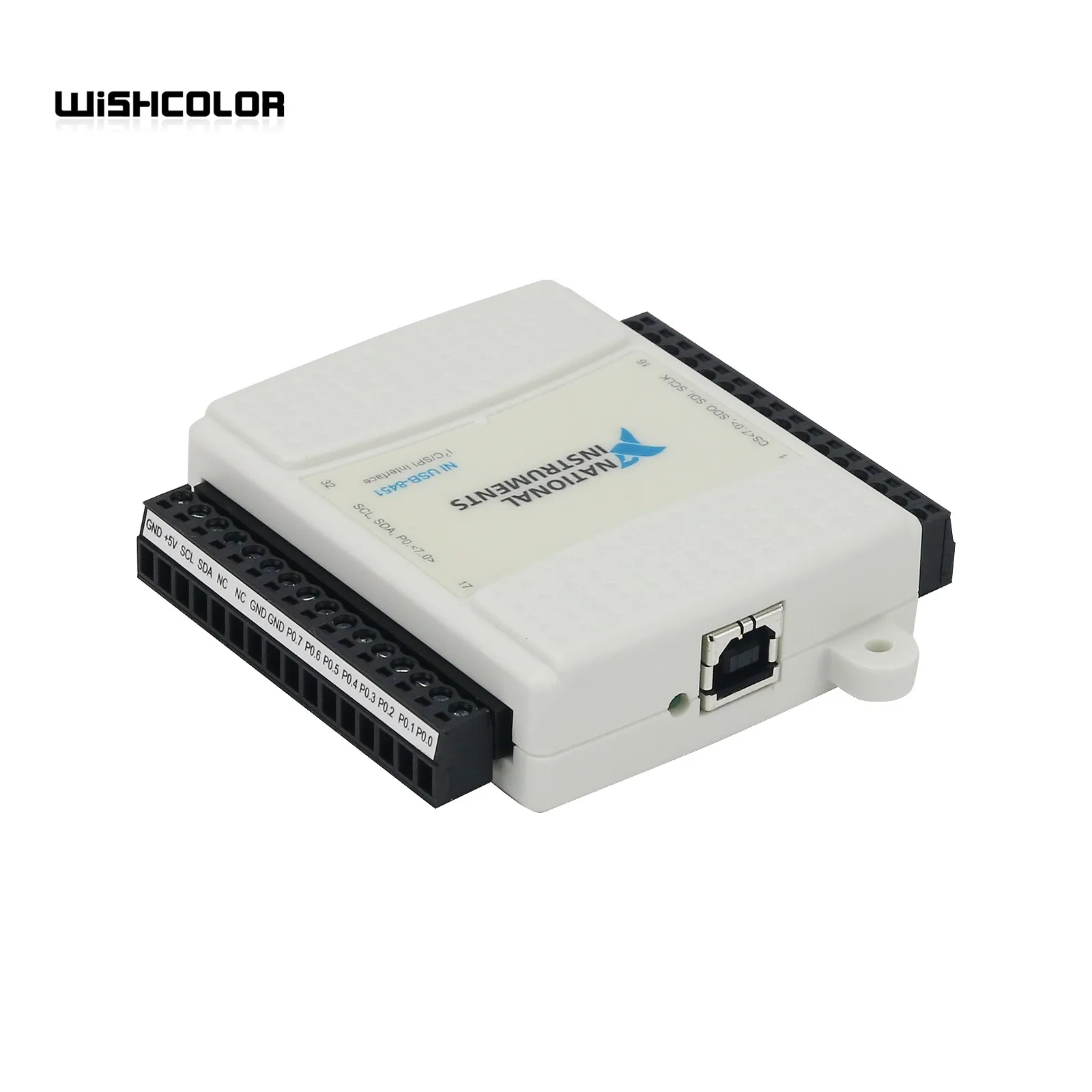 Wishcolor USB-8451 779553-01 OEM Data Acquisition Card DAQ USB w/ Data Cable Terminal I2C SPI Interface for NI 5