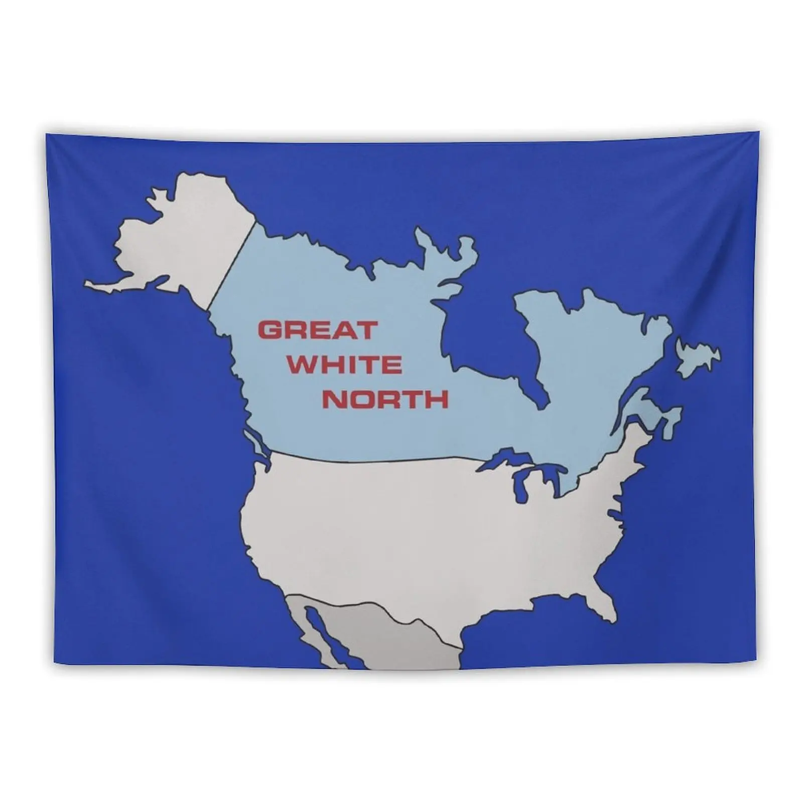 

Great White North Tapestry Wall Tapestries Aesthetic Room Decor Korean Art Mural Wall Art Tapestry