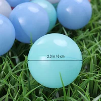 Ocean Ball Pit with Play Tent for Kids Educational Baby Toddler Toys Colorful Plastic Balls and Tunnel Included 2