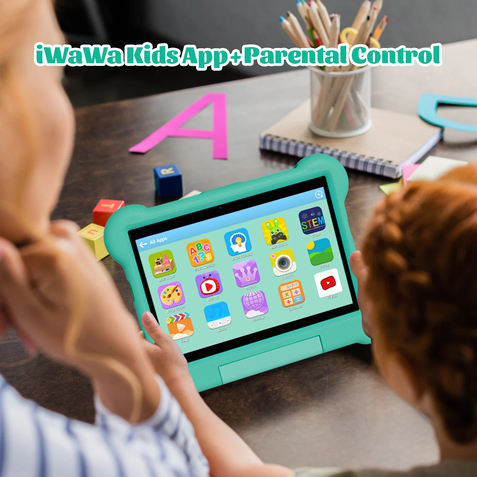 Adreamer KidsPad10 10.1 Inch Children Tablets Android 11 Octa Core 4GB RAM 64GB ROM 4G LTE 6000mAh Learning Tablets for Kids 2