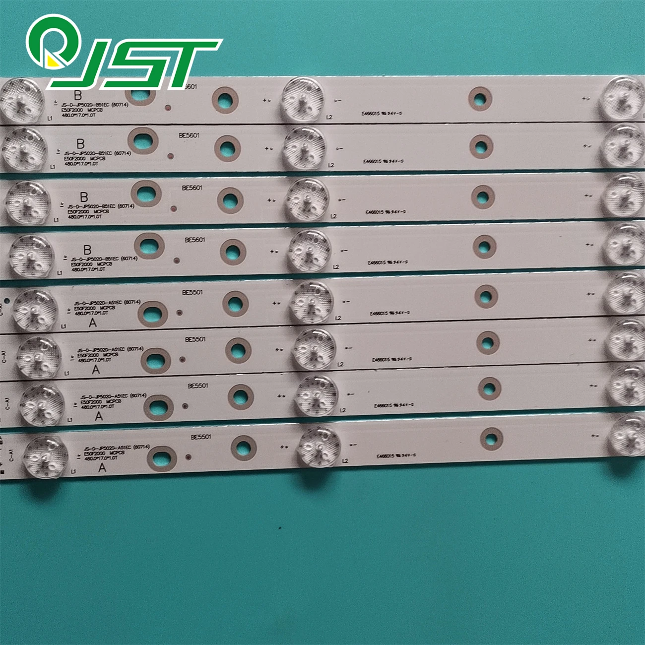 New 8pcs/Kit LED Strips for 50 TV AKAI D50F2000 E50F200 PHILIPS JF-D090-A0B0 MASTER TL501