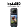 Insta360 X4 - 8K Waterproof 360 Action Camera, 4K Wide-Angle Video, Invisible Selfie Stick,  135 Min Last，Removable Lens Guards, 1