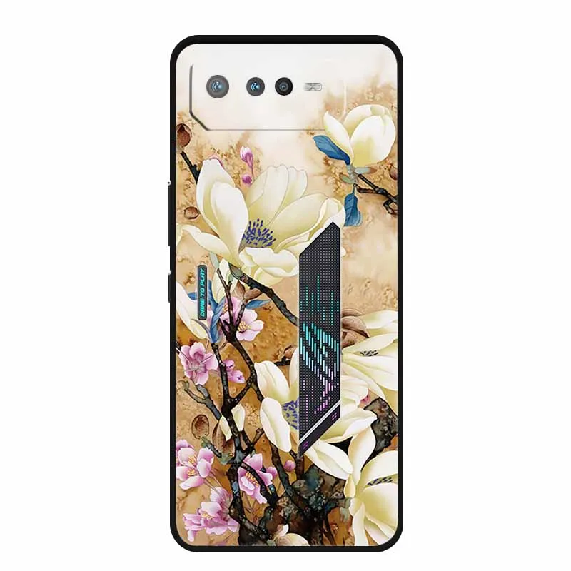 Fashion Soft TPU Silicone Back Case for Asus ROG Phone - Trendy Protective Phone Cover Bumper