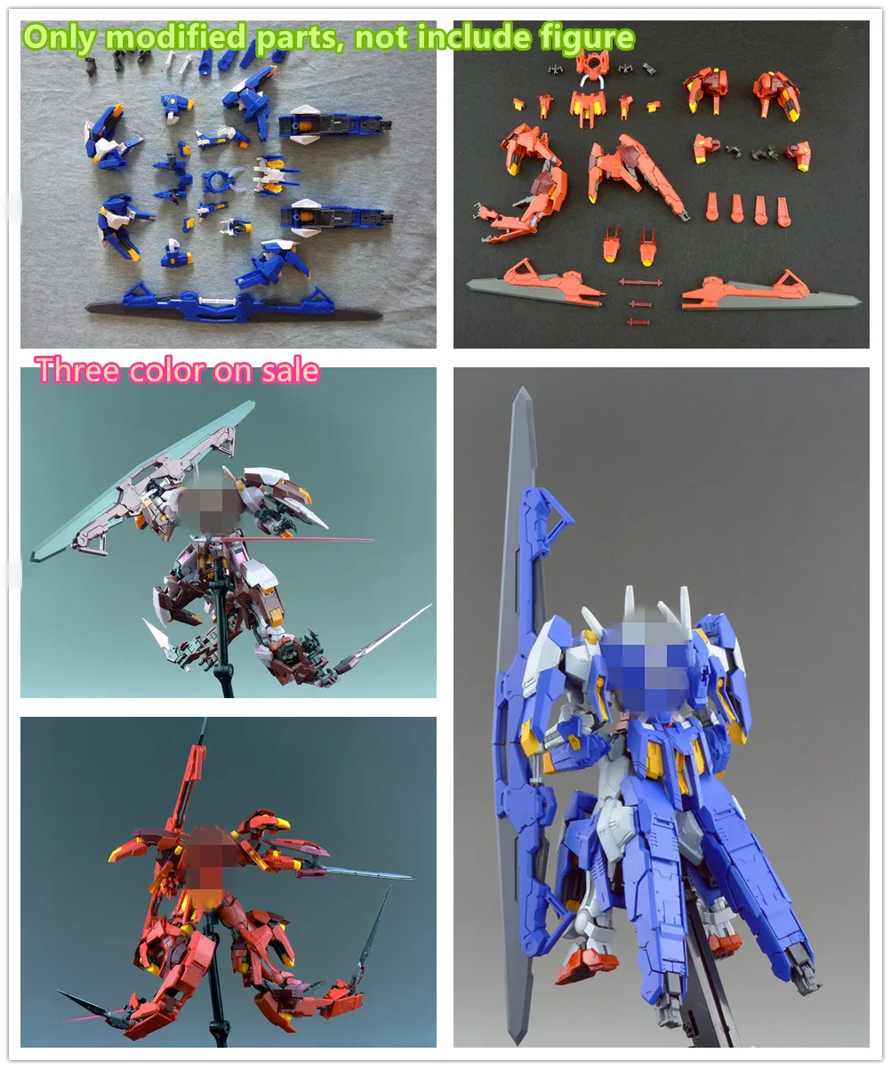 

EW Effectswings Avalanche modified parts for RG 1/144 GN-001 Exia TRANS-AM or GNY-001F Astraea Type F DE008