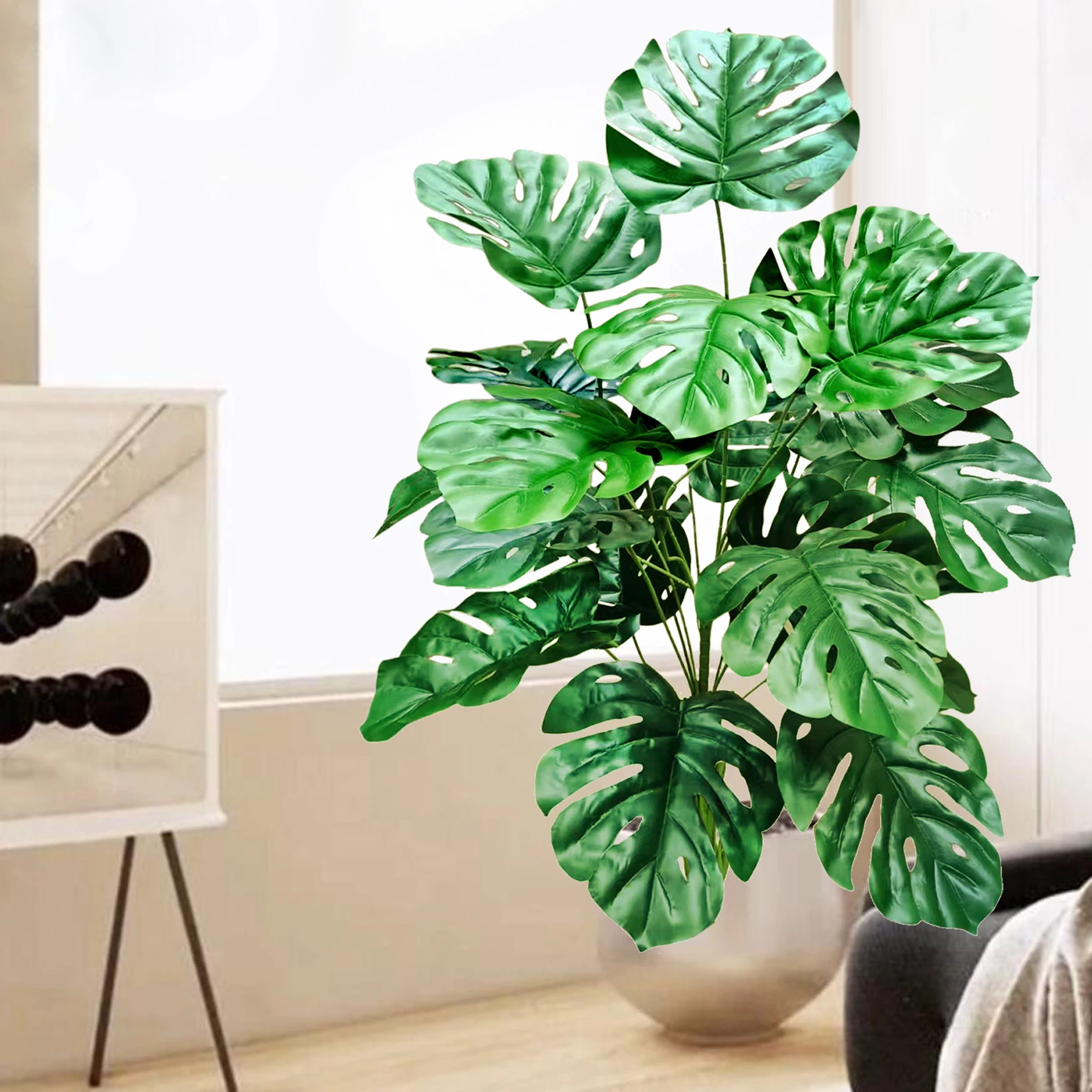 Ornamental Artificial Monstera Plant