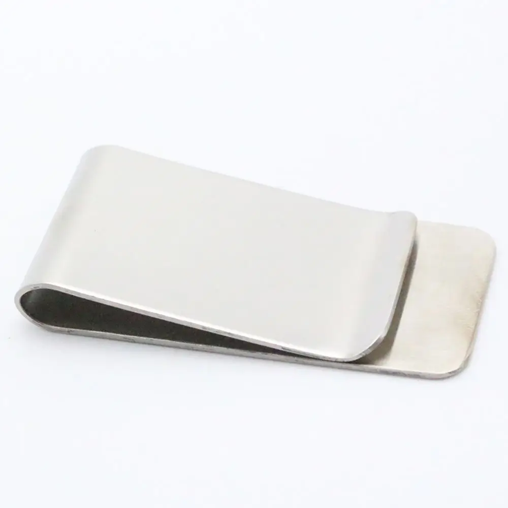 Glossy Men Money Clip Slim Cash Clip Stainless Steel ID Card Folder Protable Wallet Mini Metal Bill Clamp Male Mini Purse credit card holder,id card holder,metal money clip
