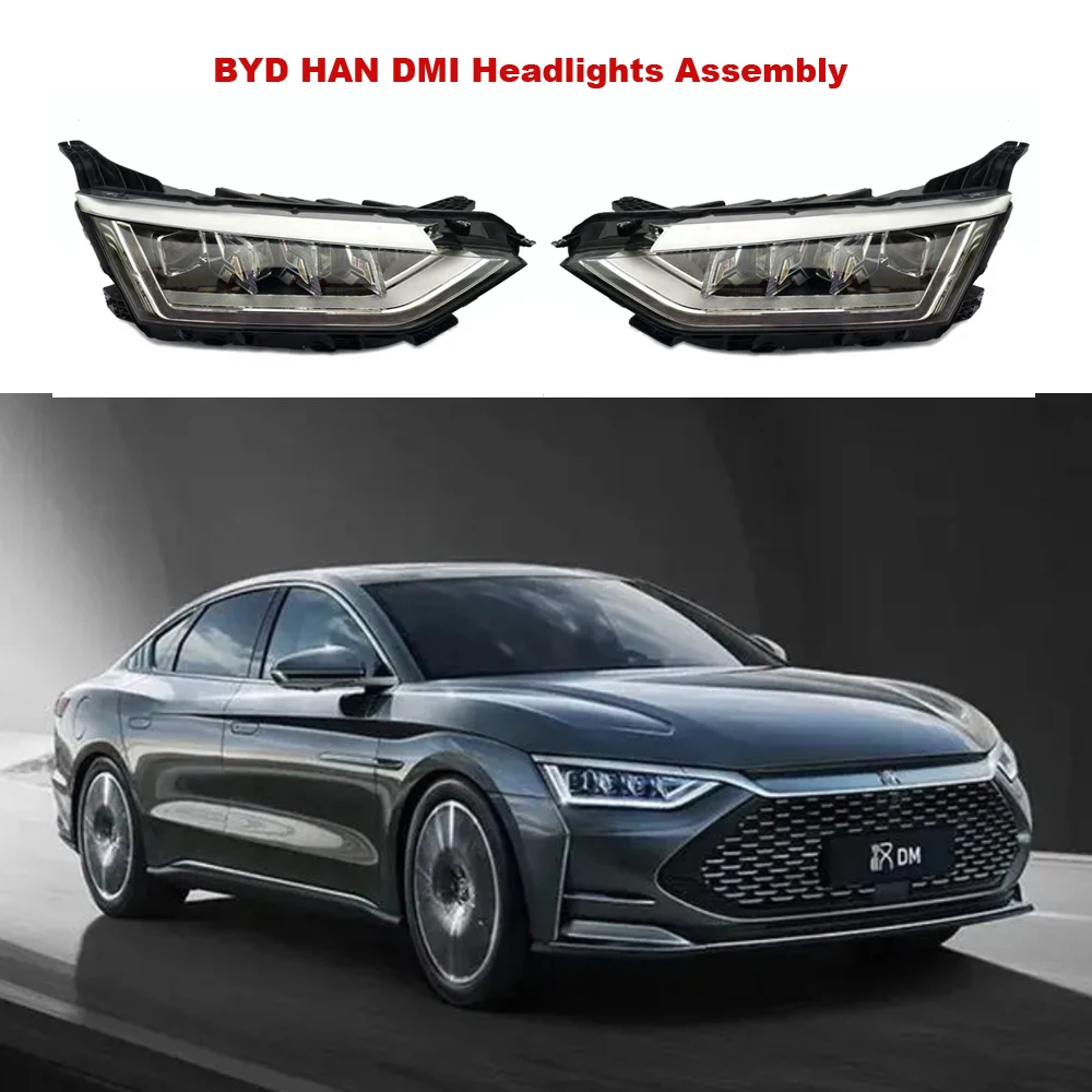 

Headlight Car Auto Lighting Systems Head Light Assembly LED Right Left Car Lamp For BYD HAN EV DMi Electric Battery Automobile