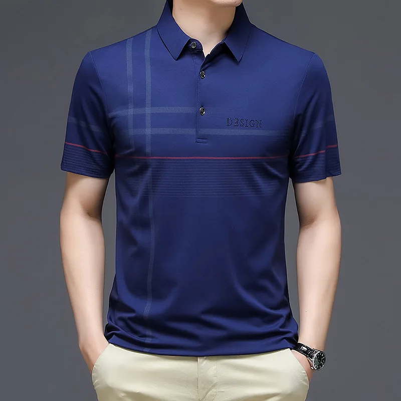 

Embroidery 35% Cotton Polo Shirts For Men Casual Solid Color Slim Fit Mens Polos New Summer Fashion Brand Men Clothing