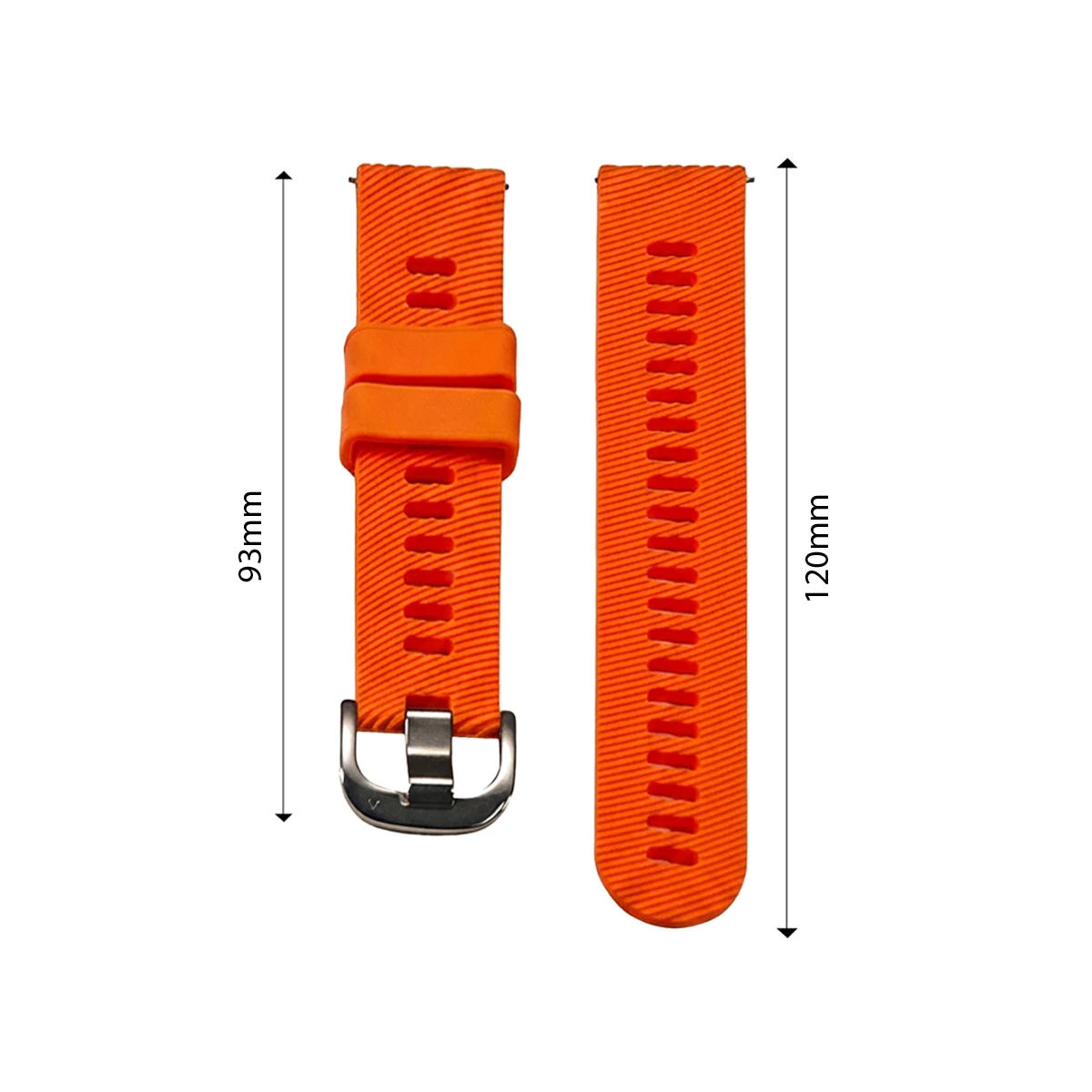 Premium Soft Silicone Quick Release Watch Band Strap - Universal Fit