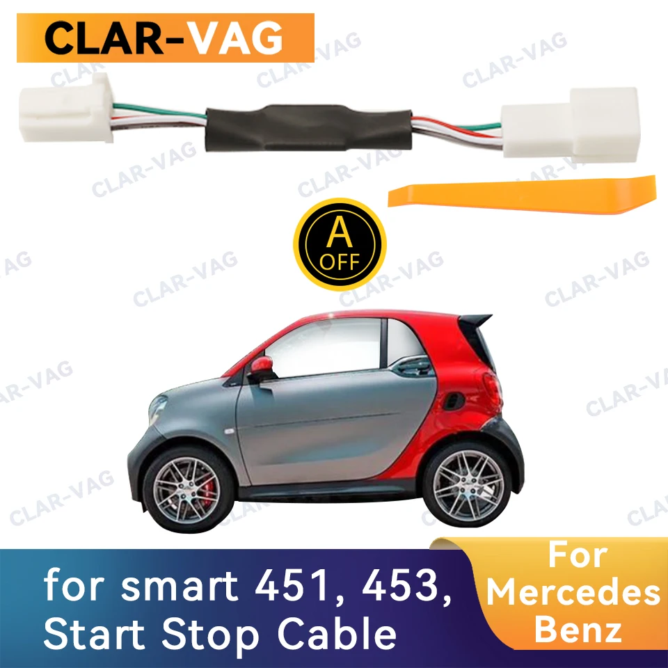 For Mercedes Benz Smart 451 453 2007-2019 Auto Start Stop Off Canceller Stop Start Engine Eliminator Device Disable Cable