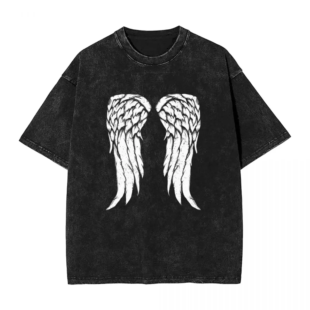 

Футболка Daryl Dixon Wings, летние футболки в стиле фильма «Ходячие мертвецы», хлопковые футболки, новинка, футболка для мужчин, дизайнерские футболки