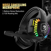 MANBASNAKE T11 Wired Gaming Keyboard and Mouse Headset Combo,Rainbow LED Backlit Wired Keyboard - Image 6