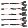5pcs/lot 150mm 300mm 500mm RC Servo Y Extension Cord Cable Lead Wire for JR Futaba Rc Battery Drone Car Boat Helicopter Airplane 1