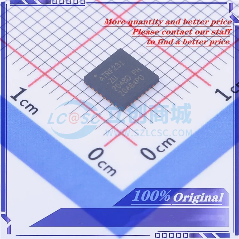 

1PCS AT86RF231-ZU QFN-32 New Original Spot Stock