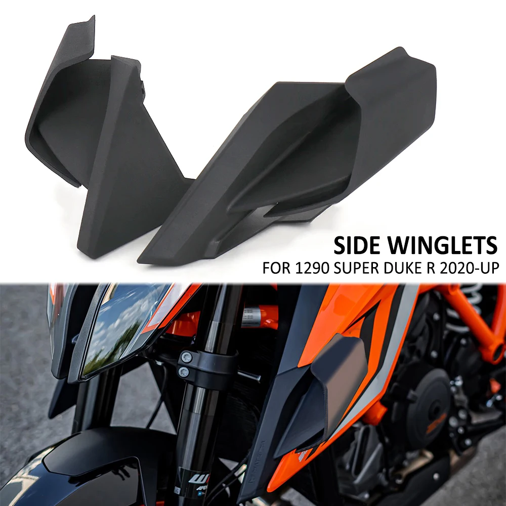 

Боковой обтекатель мотоцикла Downforce Winglets, аэродинамический комплект спойлера ДЛЯ крыла 1290 Super Duke R 2020 2021 2022 2023 2024