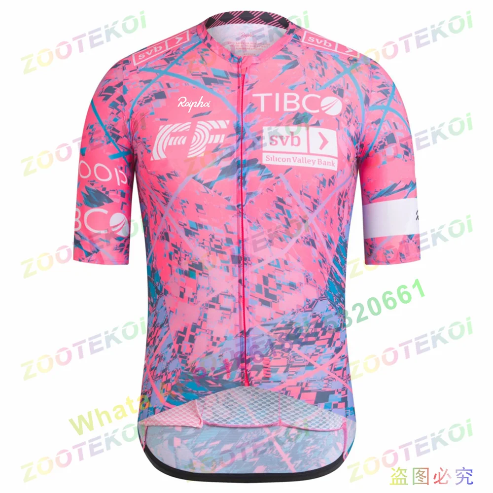 2022 Maillot de ciclismo Pro Team Verano de manga corta para hombre Ropa de ciclismo de montaña de descenso Maillot de secado rápido para bicicleta