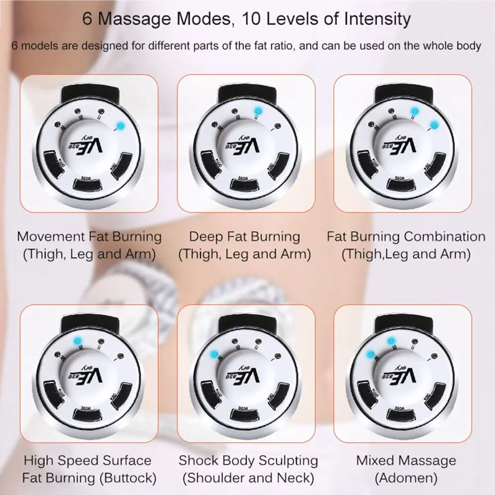 Liposuction Machine VE Sport Body Belly Arm Leg Fat Burning Body Shaping Slimming Massage Fitness Beauty At Home Office Shop - Image 3