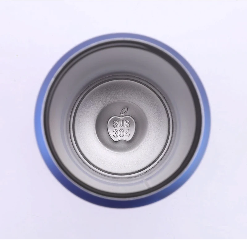500ML 304 Stainless Steel Cola Can Thermos Custom LOGO Vacuum Cup Flask Portable Double Layers Straw Cup Water Bottle Mug