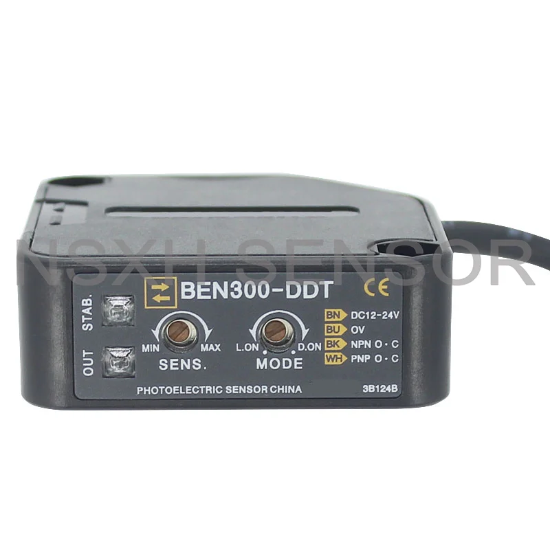 

Origina BEN300-DDT Diffuse Reflective Photoelectric Switch Sn-300mm