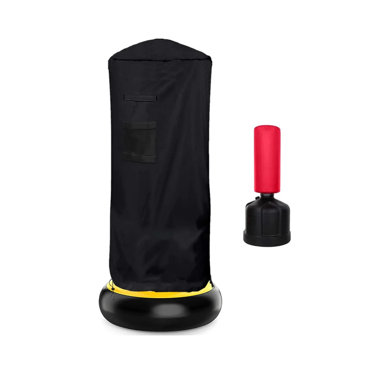 Standing Boxing Bag Cover Waterproof,Freestanding Punching Bag Cover,Adjustable Heavy Boxing Protective Cover