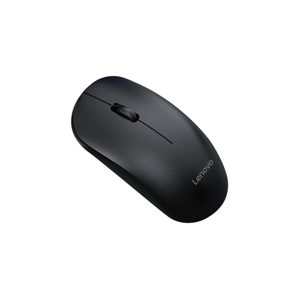 Lenovo M26 무선 마우스 1000 DPI 58G 무게 인체공학적 디자인 검정 흰색 간단하고 휴대 가능한 작동 선택
