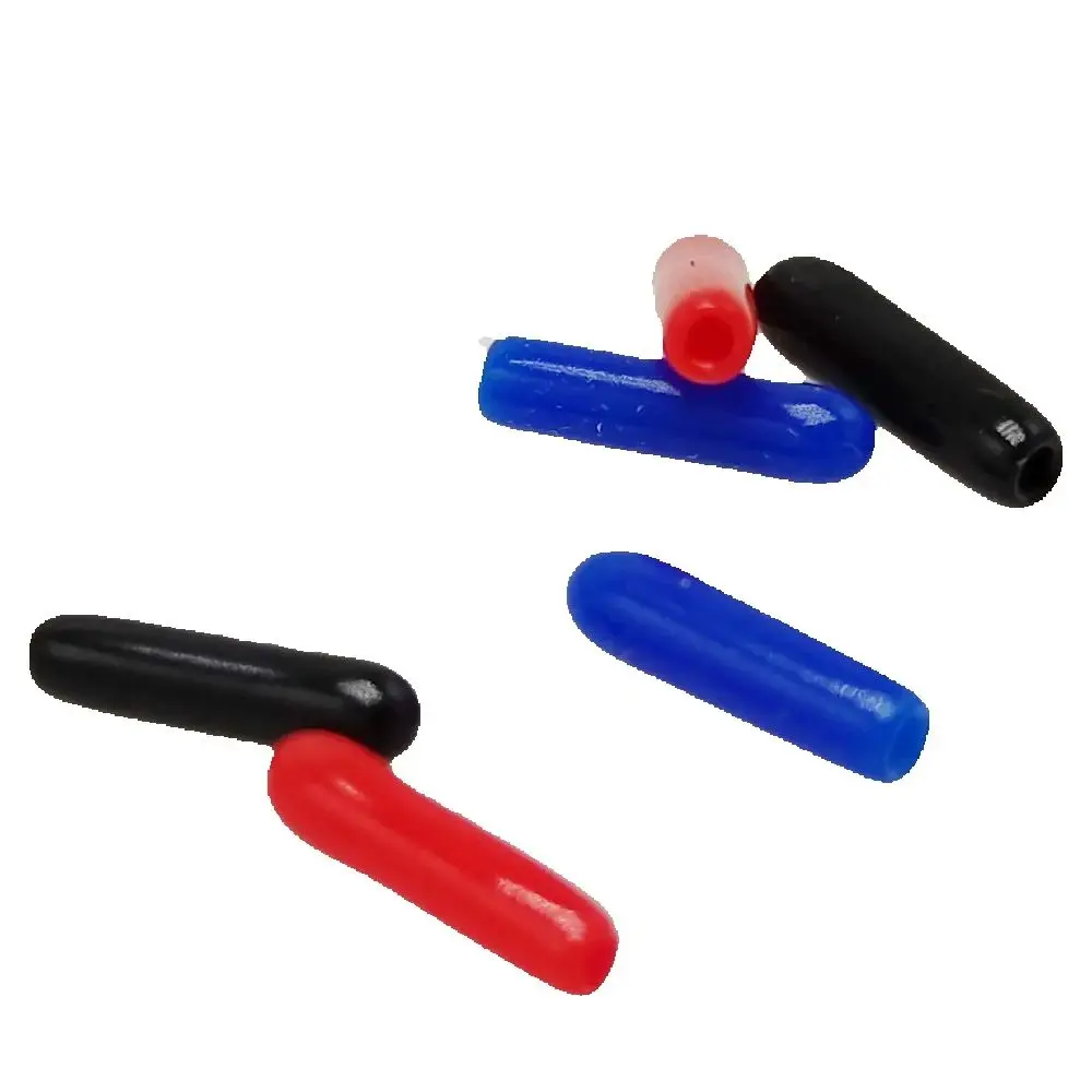 1,3 mm Innendurchmesser PVC weiche Schutzhülle Isolierkappe Schraube Stahlrohr Staubschutz Antenne Endkappe 100 Teile/los