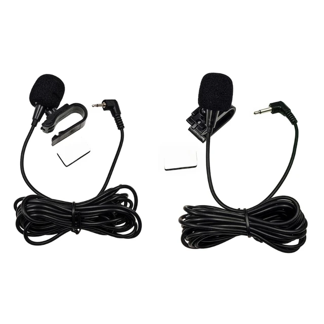 Mini Car Microphone 2.5mm Bluetooth External Microphone Stereo Car Radio  Receiver