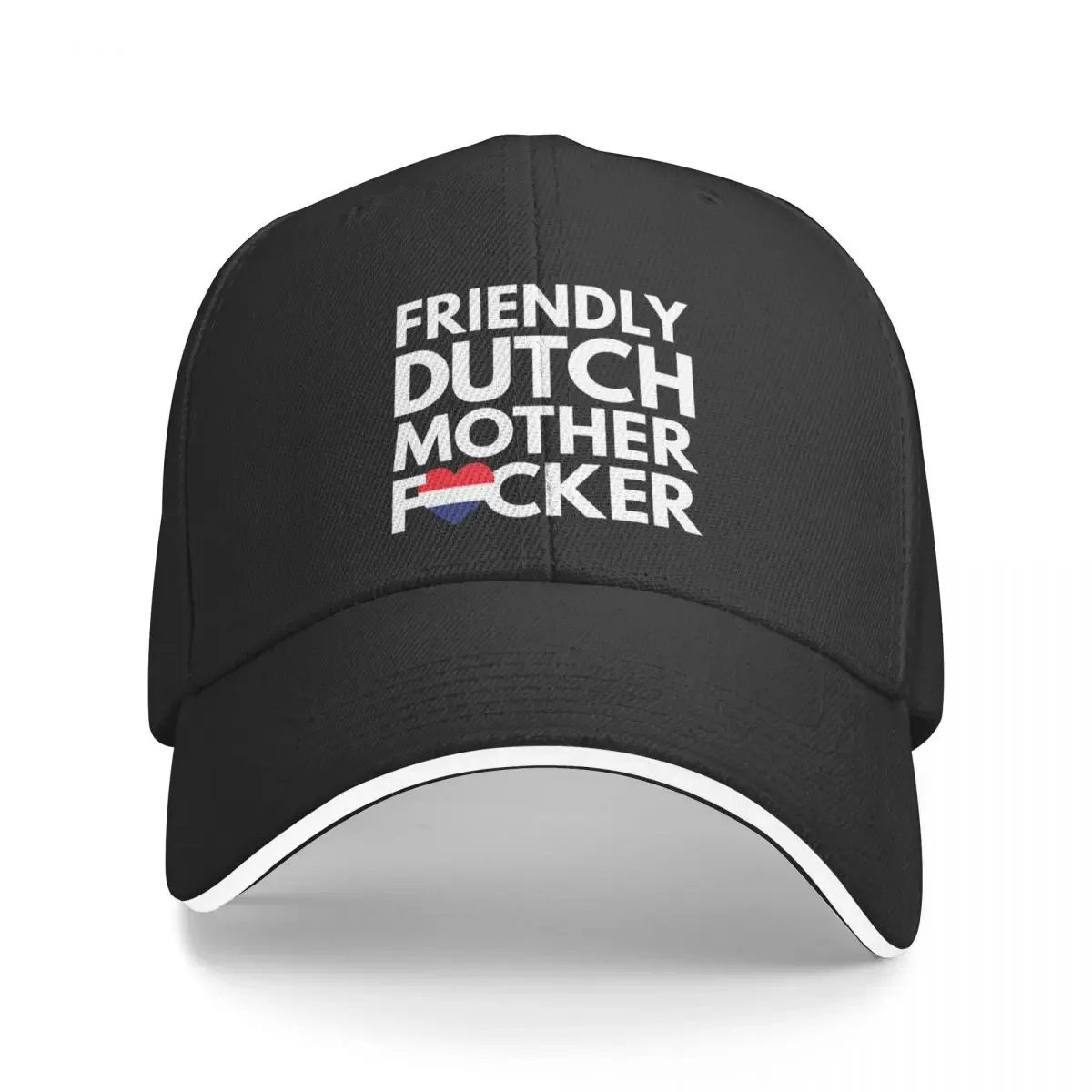 

Friendly Dutch MF Mother Focker Danish Baseball Cap New Hat Golf Hat Man Beach Bag tea Hat Boy Women's
