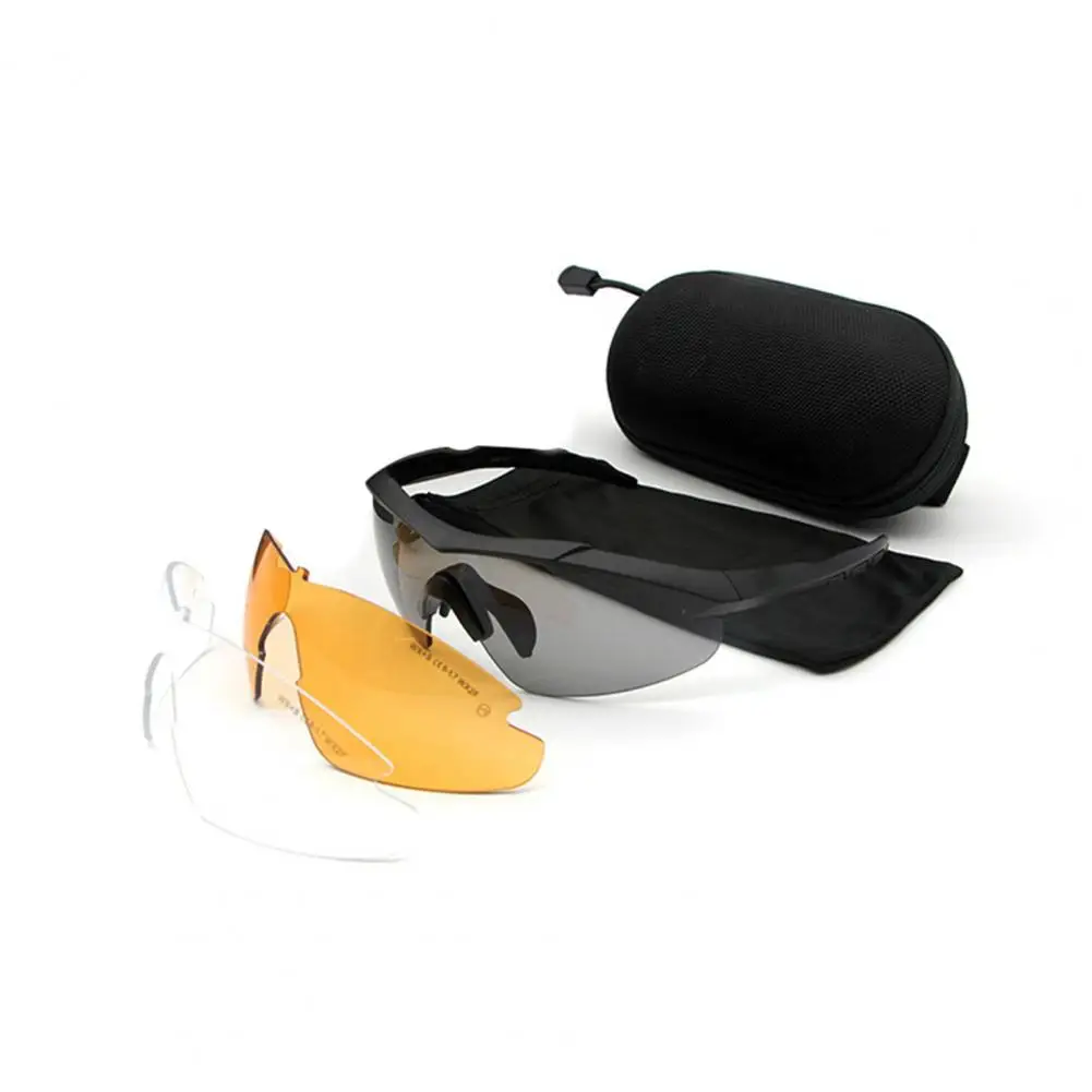 

Riding Goggles Practical Explosion-proof Nose Pads Windproof Anti-Skid Cycling Goggles for Motorbike Riding