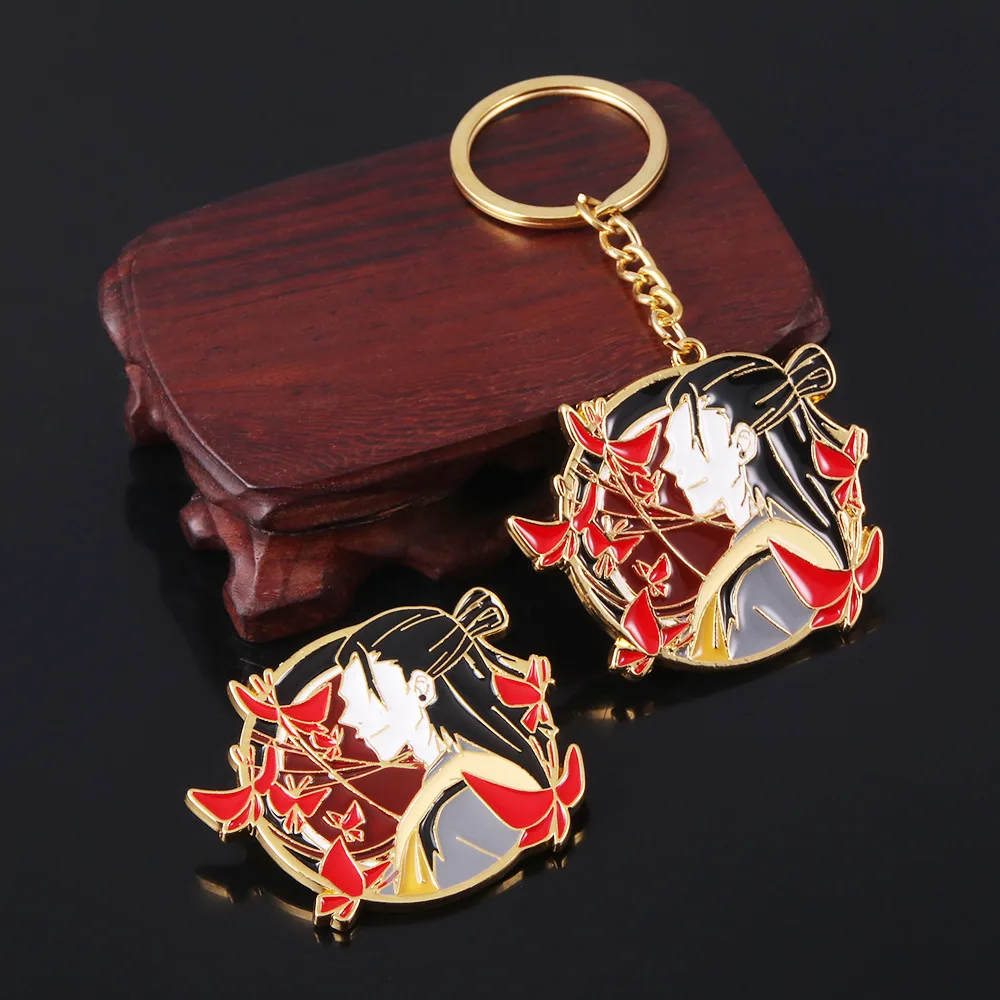 

Anime Jujutsu Kaisen Keychain Figure Enamel Pendant Keyring High Quality Props Cosplay Brooches Jewelry Gift Backpack Accessory