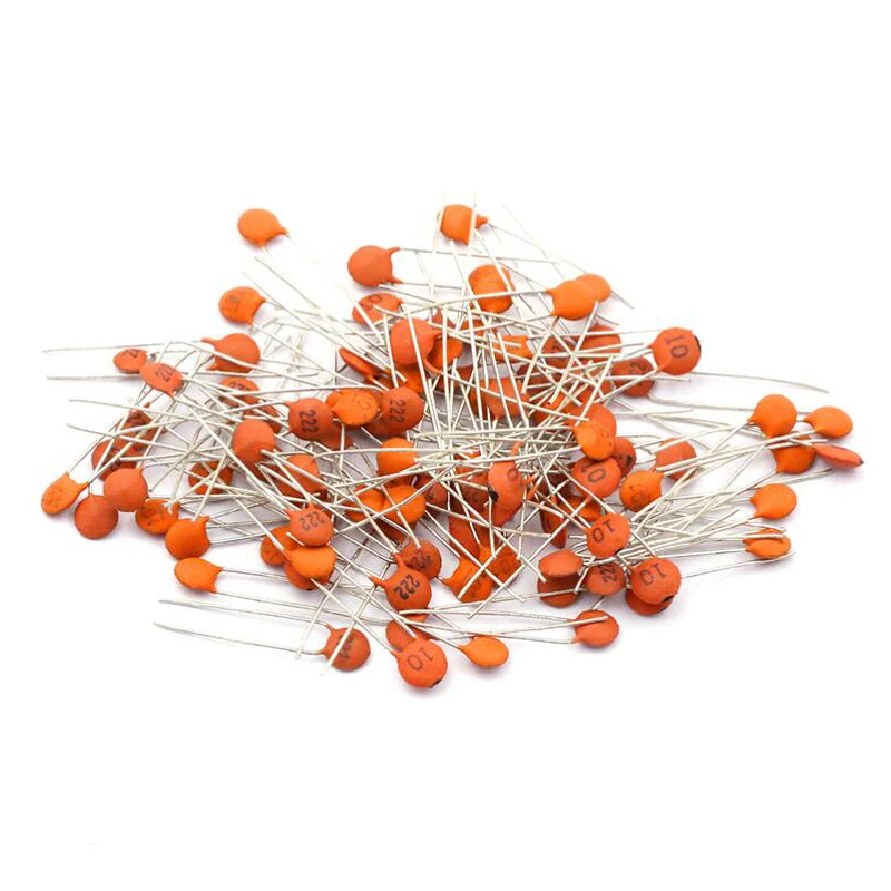 100pcs Ceramic capacitor 50V 1pF ~ 100nF 0.1uF 104 4.7PF 10PF 22PF 33PF 47PF 100PF 101 220PF 221 330PF 470PF 1NF 103 47NF 473