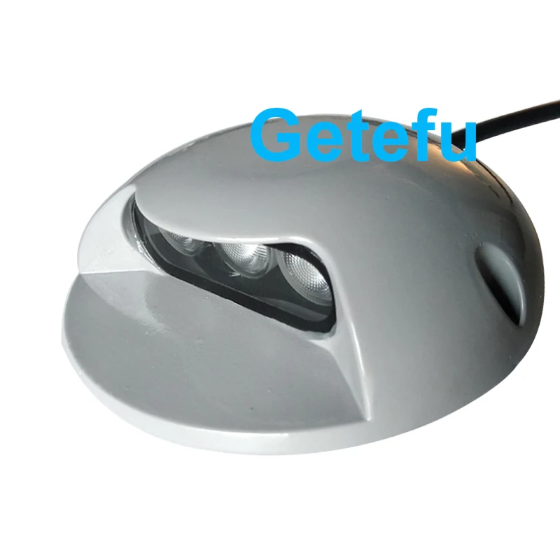 Outdoor LED step light waterproof garden decoration lamps Stair Light Wall Embedded Underground Lamp Lighting Deck Footlights 85-265V IP68 DC12V