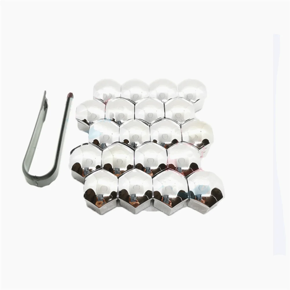 20Pcs car wheel nut cap screw housing decoration 17mm 19mm 21mm for Peugeot 206 307 406 407 207 208 308 508 2008 3008 4008