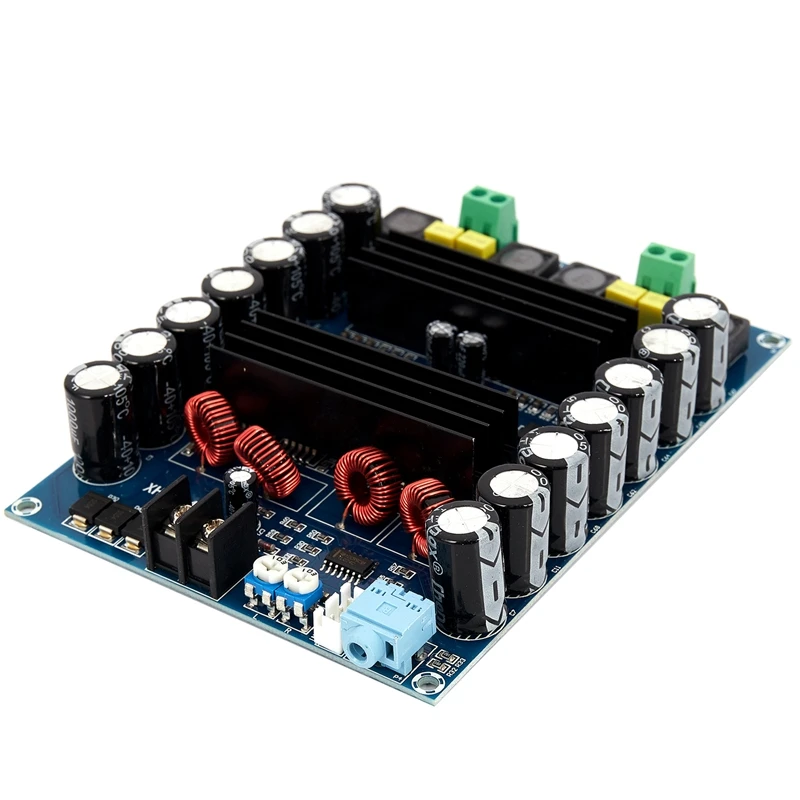 XH-M641 TPA3116D2 DC12V 24V 150W X 2 Audio Digital High Power 2 Channels Car Amplifier With Boost Board G2-010 audio amplifier board stereo amplifier