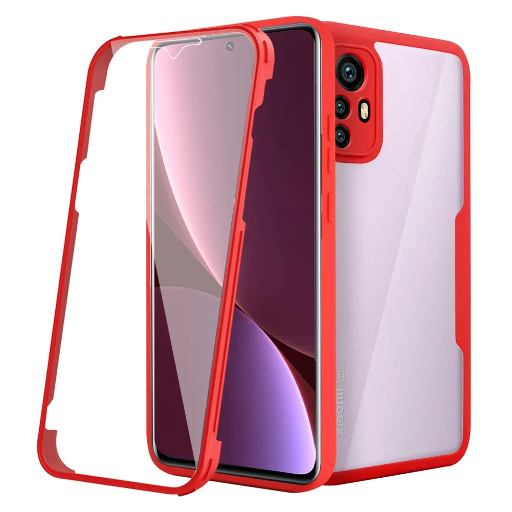 360 Full Shockproof Transparent Silicone Case