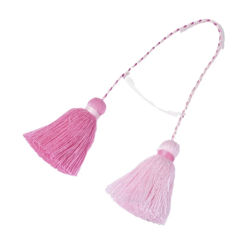 Asymmetric Double-Headed Tassel Sachet Clothing Christmas Curtain fan bag decoration pendant DIY Handcraft Cloth ornament tassel fringe tassel decoration tassel trim