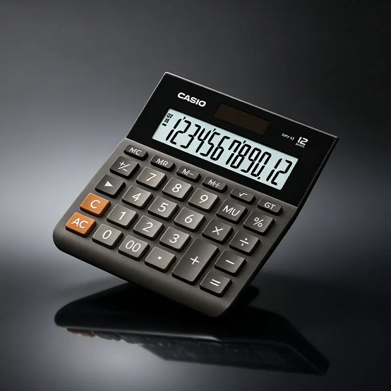 Reliable Business Calculator with Memory Retrieval Function