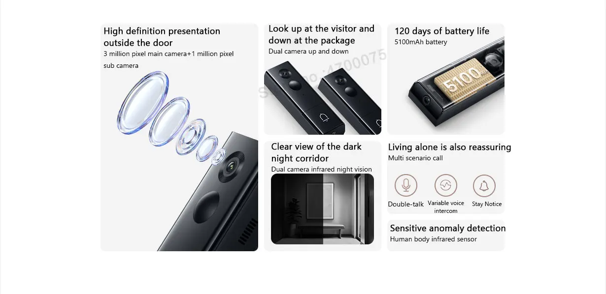Xiaomi Smart Doorbell 4 description image 3