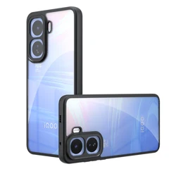 Shockproof Matte Anti - Fingerprint Phone Case in PC+TPU Material for Vivo iQOO Neo11 (China) (Transparent)