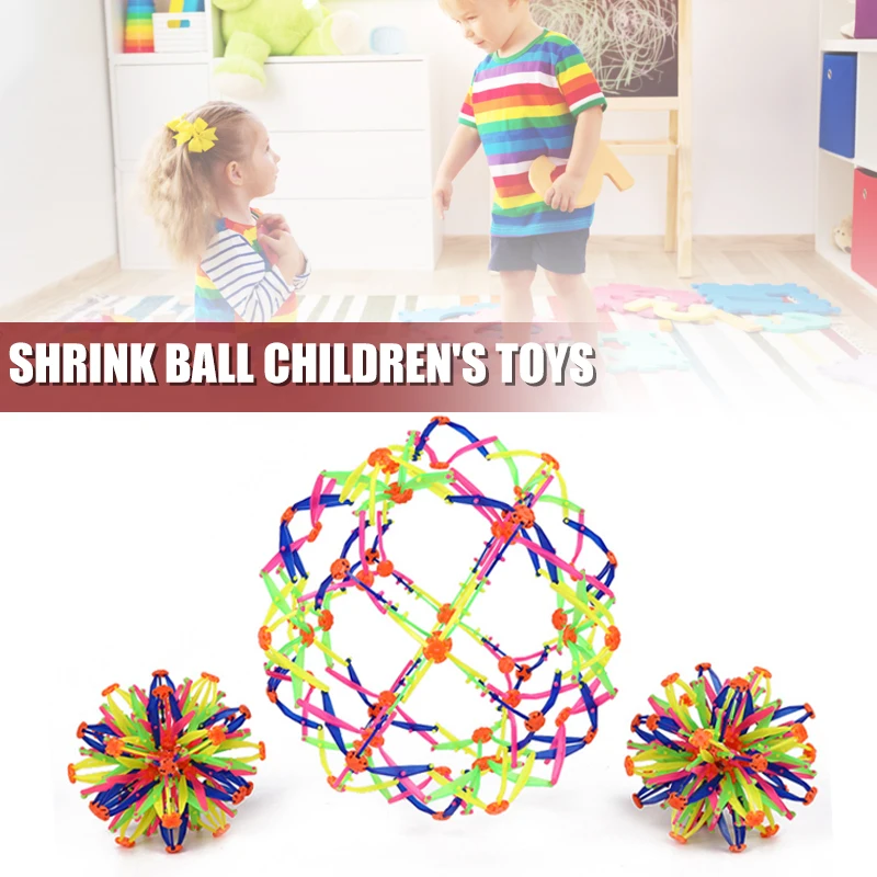 

Expandable Breathing Colorful Ball Toy Relieves Stress Anxiety Boys Girls Gift Ideal Gift For Family or Friends Material Plastic