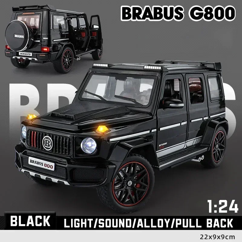 1:24 Mercedes Benz G800 High Simulation Diecast Metal Alloy