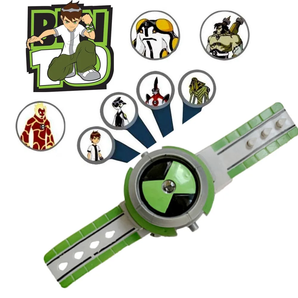 1個 ベン10 ウォッチ オムニトリックス エイリアンフォース グリーン