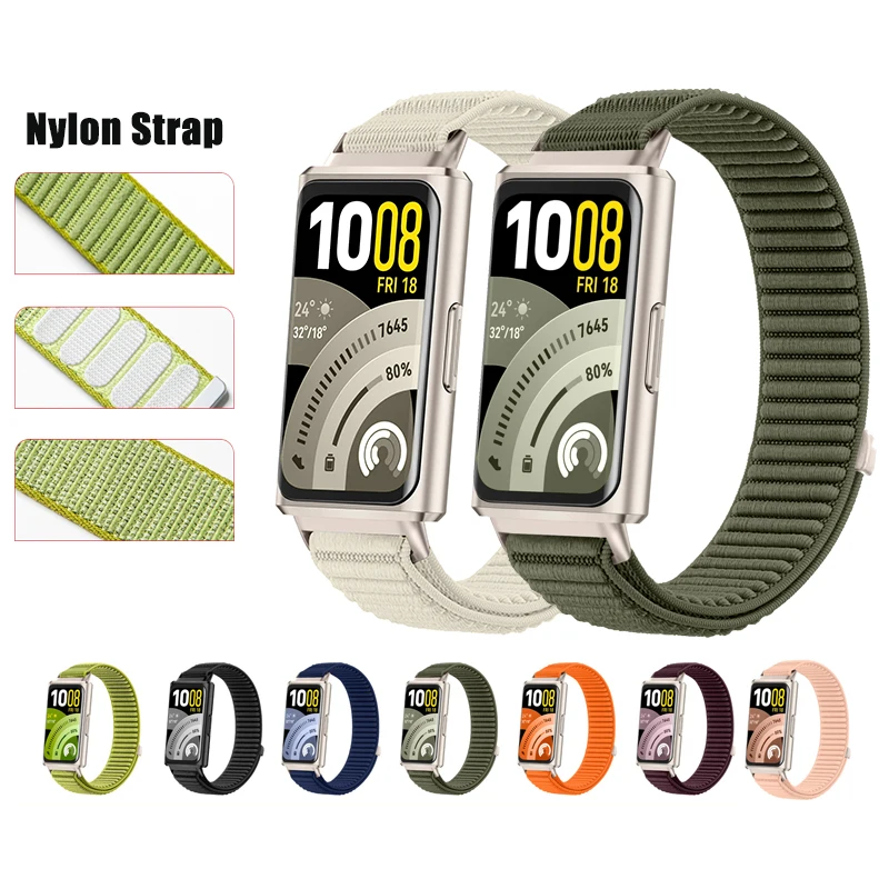 Braided Nylon Loop Strap - Comfortable, Breathable Replacement Band