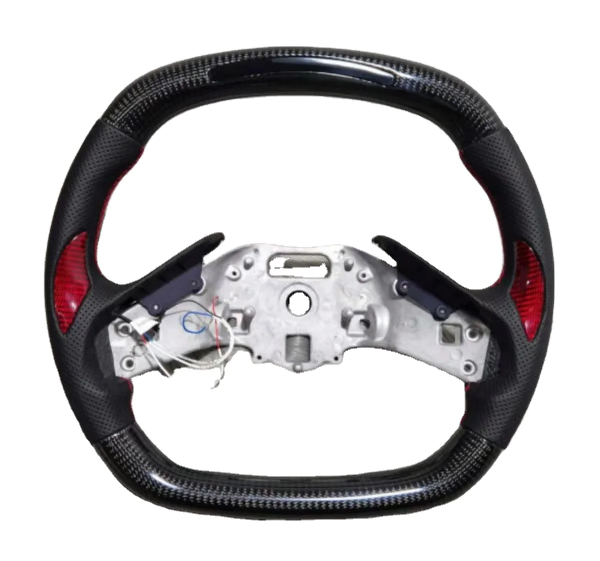

Corvette C8 Steering wheel cover Dry Carbon Fiber