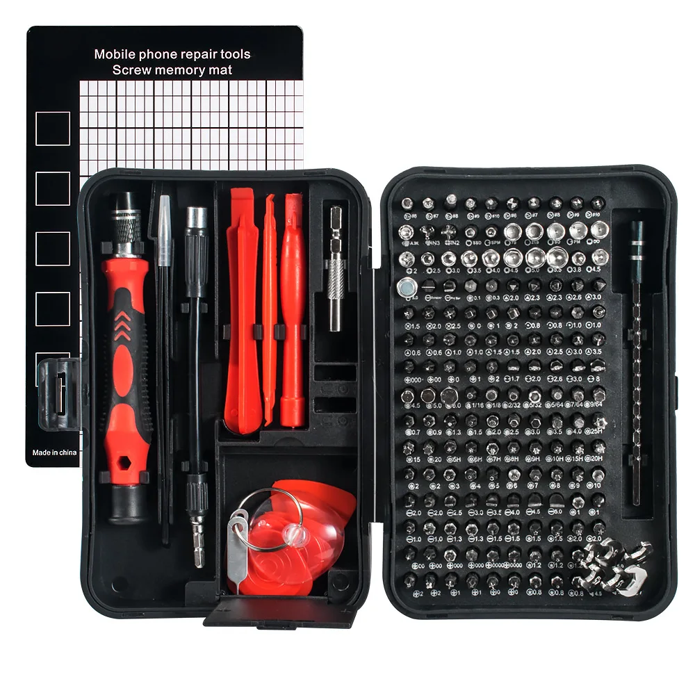 CRV Screwdriver Set 170 In 1 Magnetic Torx Phillips Screw Bits Kit Electrical Screwdrivers Wrench Repair Phone PC Tools screwdriver set