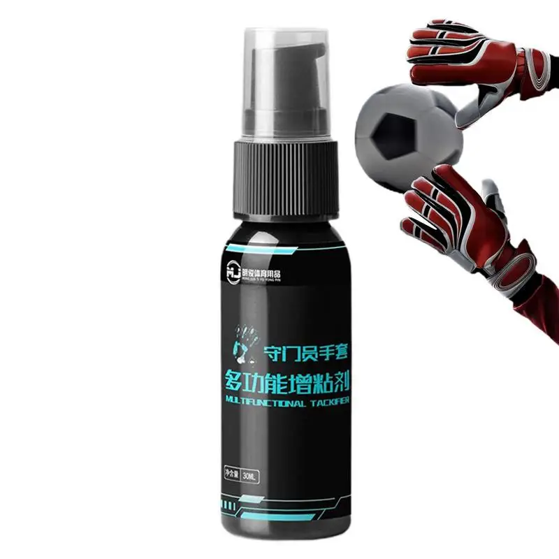 

Goalkeeper Glove Tackifier Add Sticky Spray Football Grip Spray Goalkeeping Gloves Viscosifying Cleaner Maintenance Latex