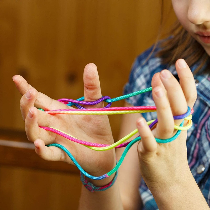 Rainbow Finger String Game 3