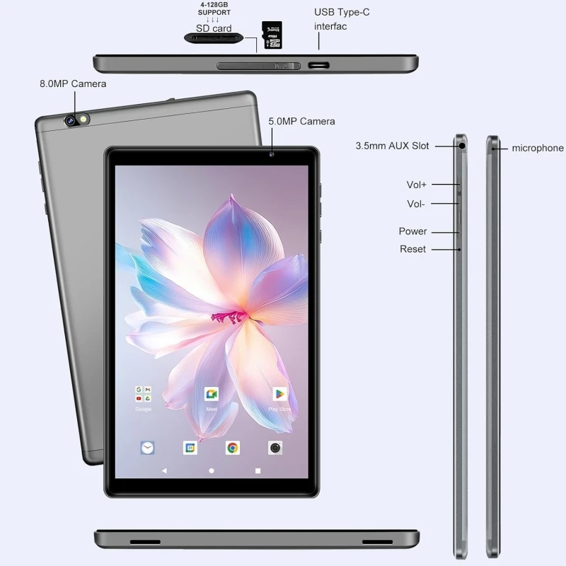 Octa Core Android 9 Tablet 10 Zoll 4gb Ram 64gb Rom 4g Telefon_voghion.com